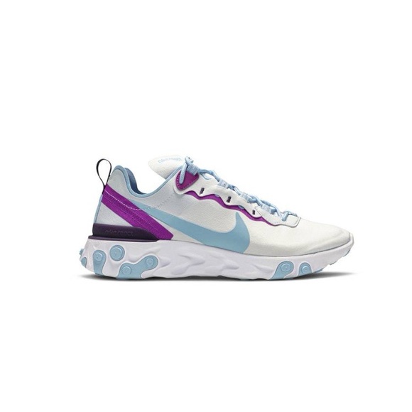 Nike React Element 55 Sneakers in Psychic Blue - Picture 3 of 13